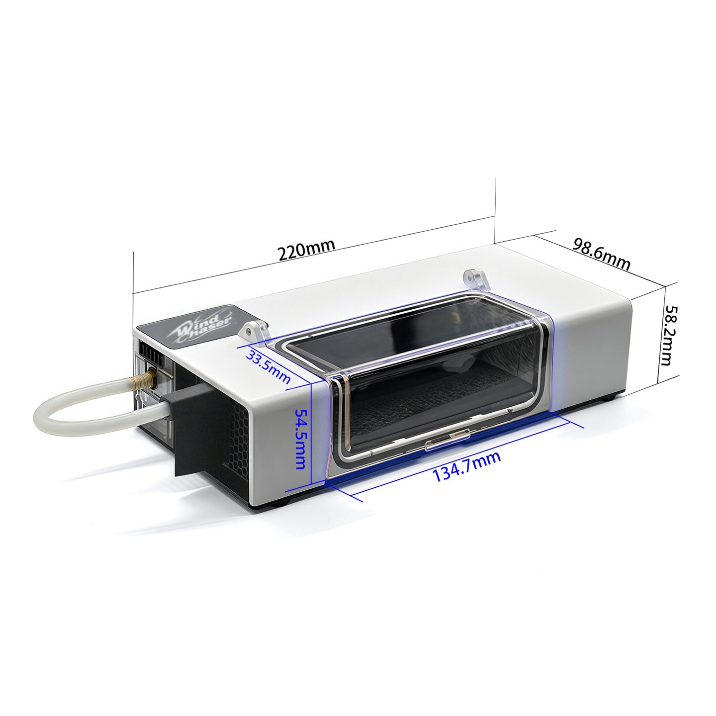 WIND CHASER Desktop Wind Tunnel Model 1:64 Car Model Wind Tunnel Wind Tunnel Simulator